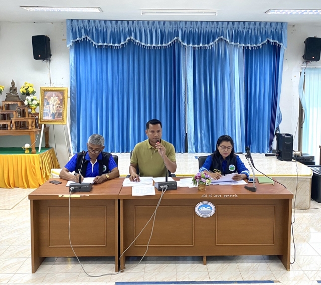 ประชุมคณะกรรมการกองทุนหลักประกันสุขภาพองค์การบริหารส่วนตำบลบางขัน ครั้งที่ 3 ประจำปี พ.ศ.2566