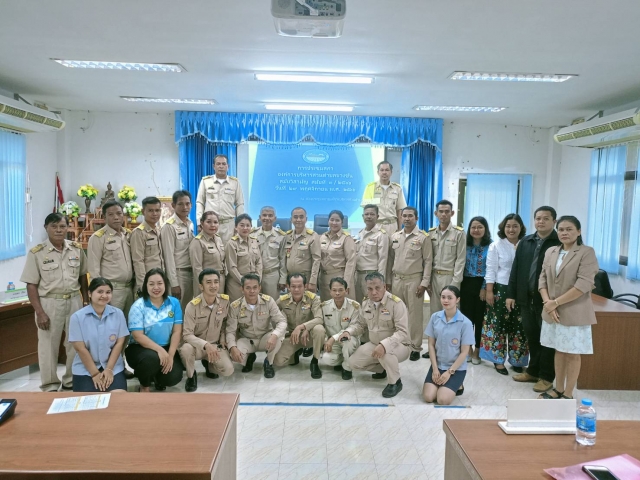การประชุมสภาองค์การบริหารส่วนตำบลบางขัน สมัยวิสามัญ สมัยที่ ๓/๒๕๖๖